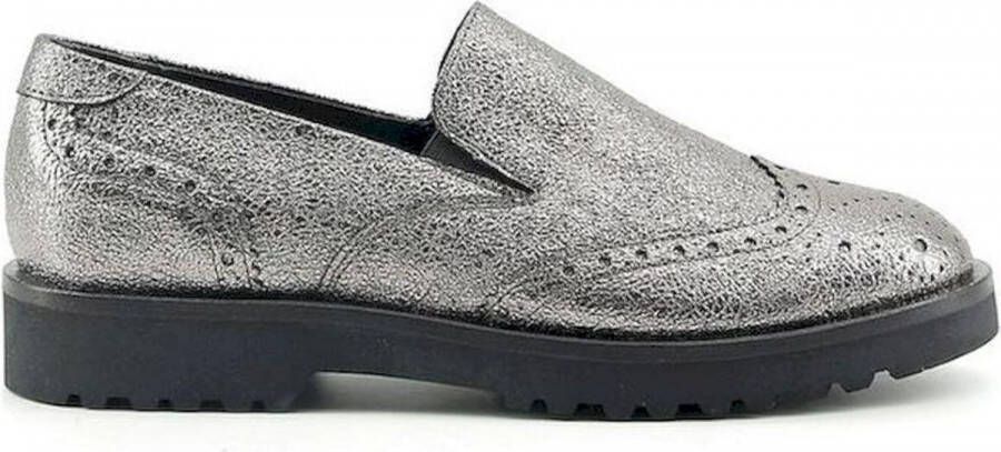 Made in Italia Italiaanse Openwork Schoenen Herfst Winter Collectie Gray Dames