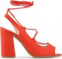 Made in Italia Italiaanse Dames Sandalen Lente Zomer Collectie Red Dames - Thumbnail 7