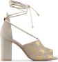 Made in Italia Schoenen Sandalen SIMONA-TAUPE Dames bruin goud - Thumbnail 1