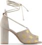 Made in Italia Schoenen Sandalen SIMONA-TAUPE Dames bruin goud - Thumbnail 8