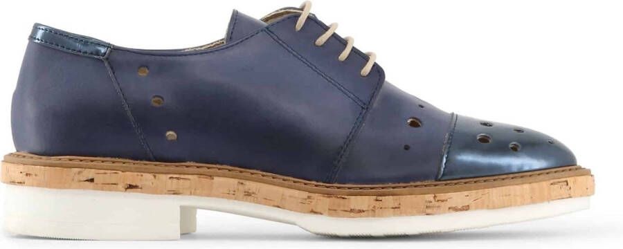 Made in Italia Schoenen Veterschoenen LETIZIA-BLU Dames Blauw