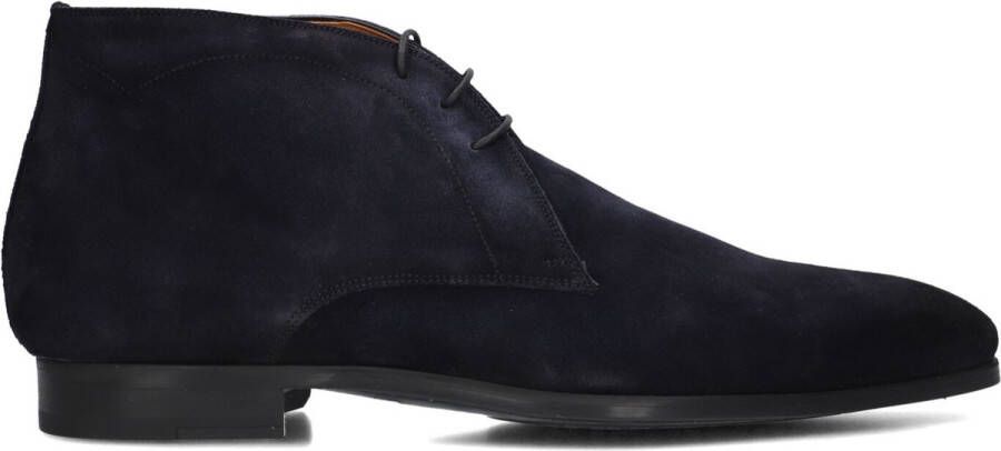 MAGNANNI Nette Schoenen Heren 17589 Maat: 43 Materiaal: Suède Kleur: Blauw