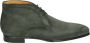 Magnanni 20105 Business half-hoogNette herenschoenen Groen - Thumbnail 1