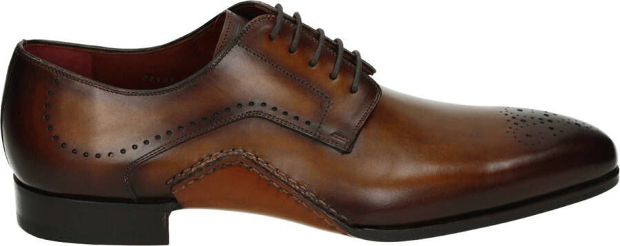 Magnanni 22106 Volwassenen Heren veterschoenNette herenschoenen Cognac