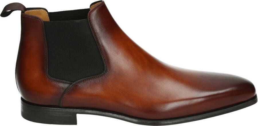 Magnanni 22645 Volwassenen Business half-hoogNette herenschoenen Cognac