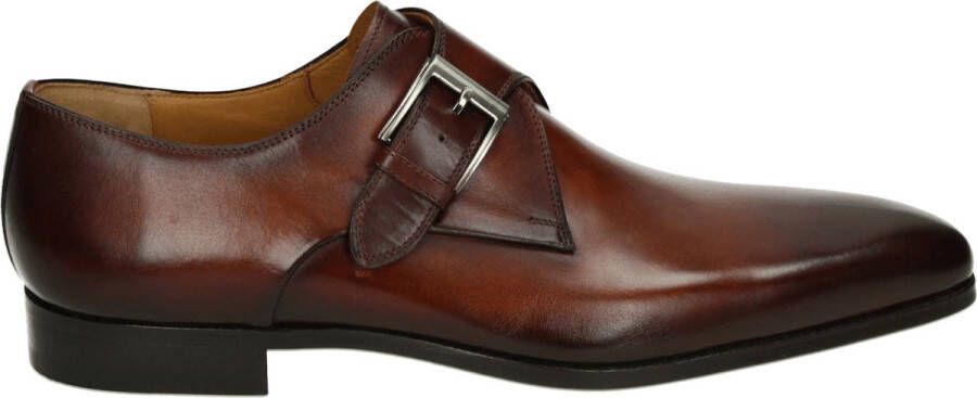 Magnanni 23040 Volwassenen GespschoenenHeren veterschoenPopulaire herenschoenen Kleur Cognac