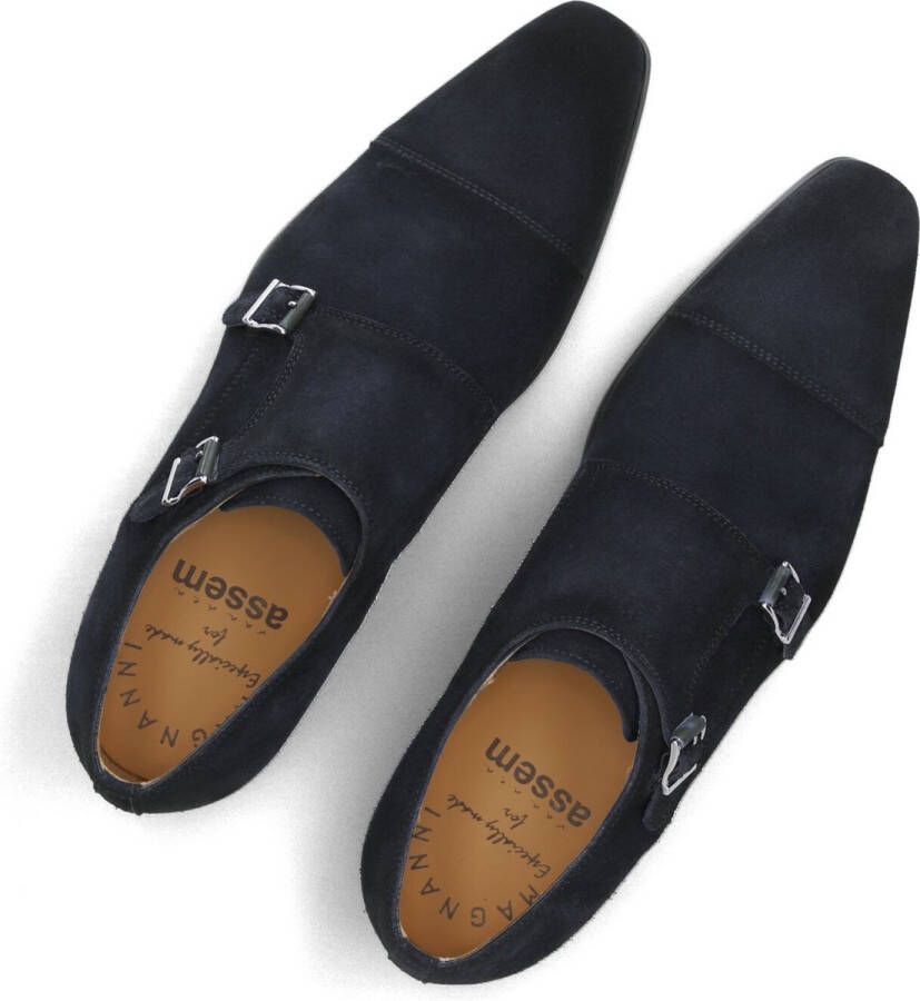 Magnanni 23696 Nette schoenen Business Schoenen Heren Blauw