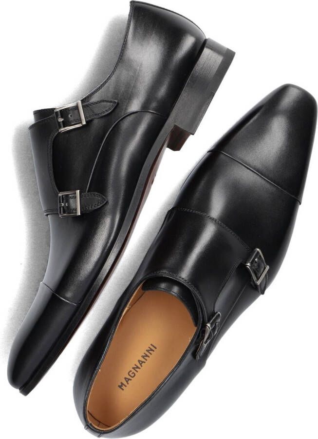 Magnanni 23808 Nette schoenen Business Schoenen Heren Zwart