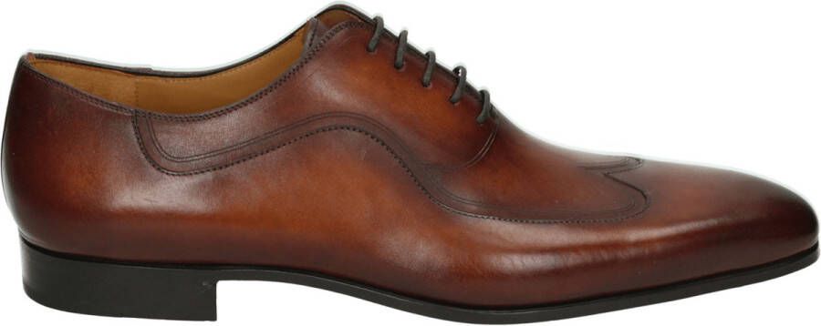 Magnanni 23870 Volwassenen Heren veterschoenNette herenschoenen Cognac