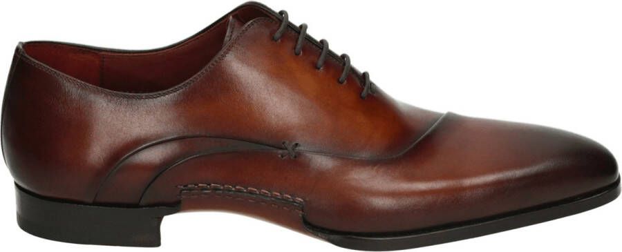 Magnanni 24563 Volwassenen Heren veterschoenNette herenschoenen Cognac