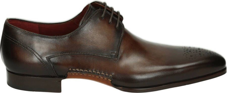 Magnanni 24566 Heren veterschoenNette herenschoenen Bruin