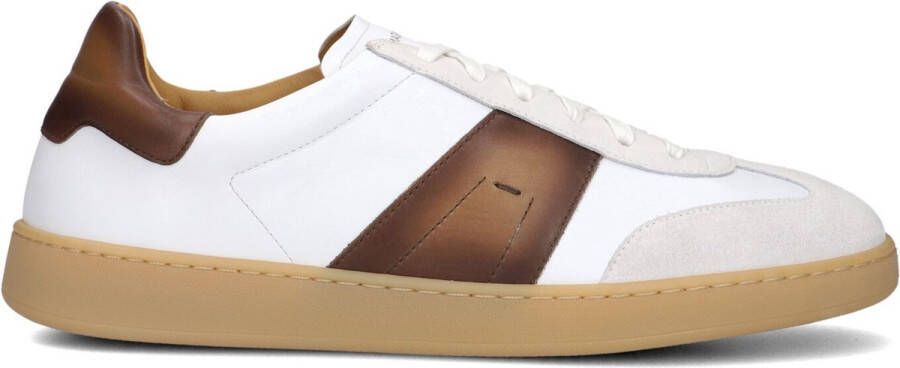 Magnanni 25851 Lage sneakersHeren sneakersVrije tijdsschoenen Wit beige