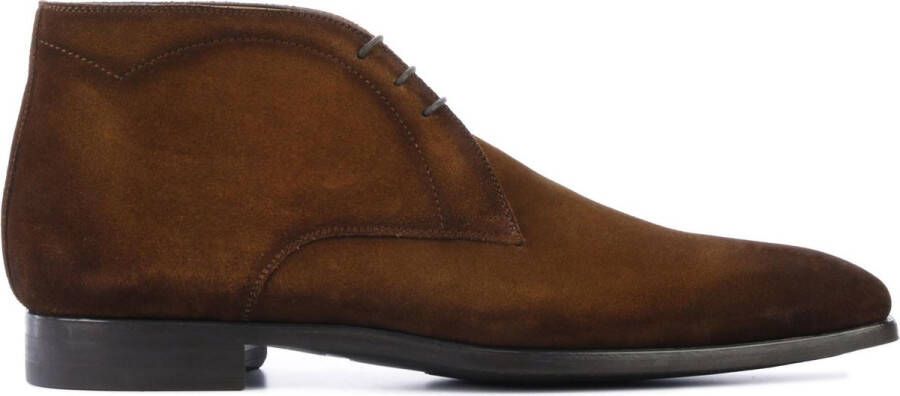 MAGNANNI Nette Schoenen Heren 17589 Maat: 42 5 Materiaal: Suède Kleur: Bruin