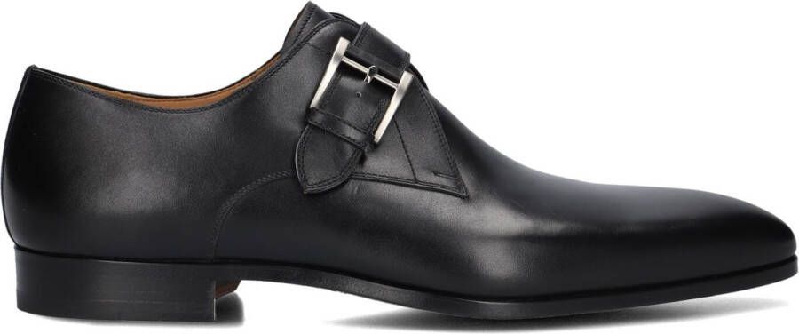 MAGNANNI Nette Schoenen Heren Gesp H Instap Maat: 44 5 Materiaal: Leer Kleur: Zwart