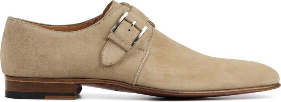 Magnanni Instappers Heren Instapschoenen Herenschoenen Suède 23846 Taupe