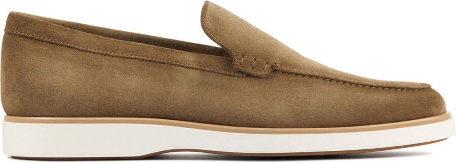 Magnanni Instappers Heren Instapschoenen Herenschoenen Suède 25117 Camel