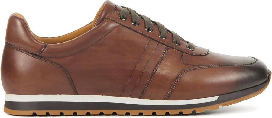 Magnanni Sneakers Heren Lage sneakers Herenschoenen Leer 22652 Bruin