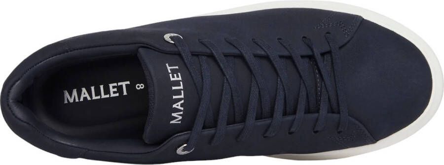 Mallet London Heren Sneaker Blauw TE1154 NVYSIL GRFTR