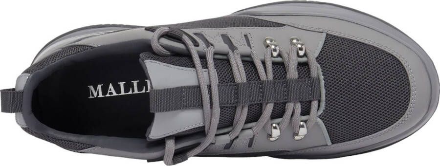 Mallet London Heren Sneaker Grijs TE3061 TPG ELMORE