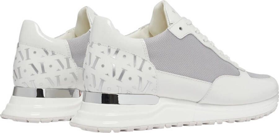 Mallet London Heren Sneaker Wit TE2050 WHTCHR POPHAM