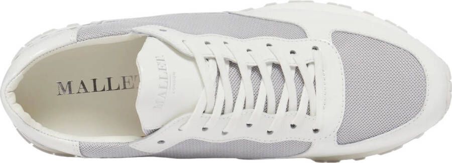 Mallet London Heren Sneaker Wit TE2050 WHTCHR POPHAM