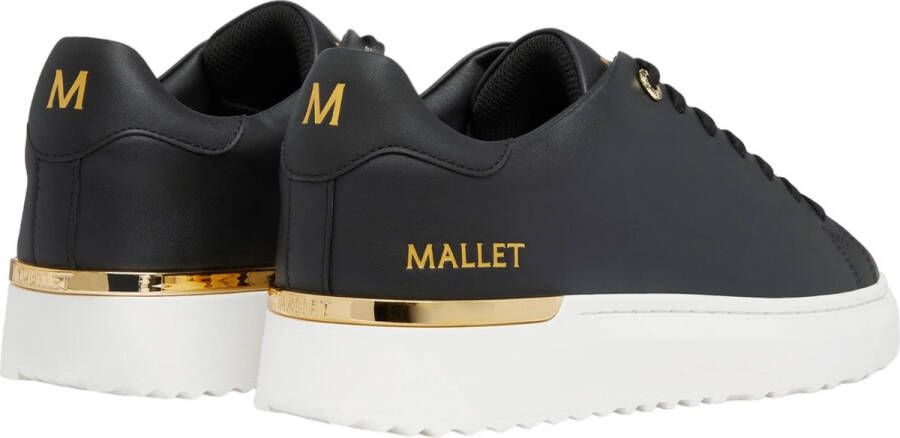 Mallet London Heren Sneaker Zwart TE1154 BLKGLD GRFTR