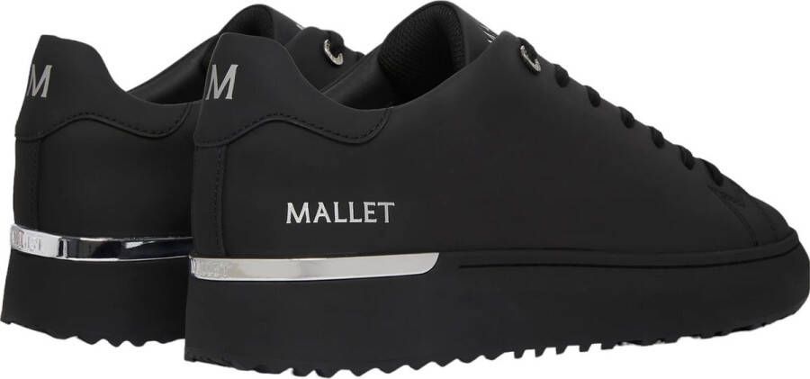 Mallet London Lite Triple Zwart Zilver Sneakers Black Heren