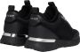 Mallet London Lite Triple Zwart Zilver Sneakers Black Heren - Thumbnail 1