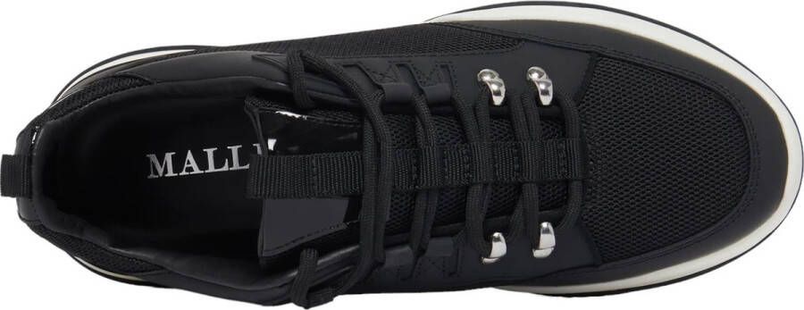 Mallet London Heren Sneaker Zwart TE3061 BLKMSH ELMORE