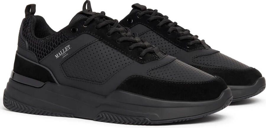 Mallet Footwear Radnor Triple Black Sneakers Black Heren