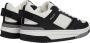 Mallet London Heren Sneaker Zwart TE9022 BLKWHT COMPTON - Thumbnail 3