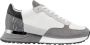 Mallet London Grijs Zilver Perf Trainers Moderne Stijl Gray Heren - Thumbnail 1