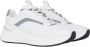 Mallet London Reflecterende Witte Sneakers White Heren - Thumbnail 1