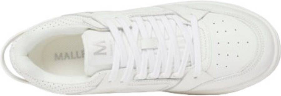 Mallet London Witte Retro Skater Sneakers White Heren