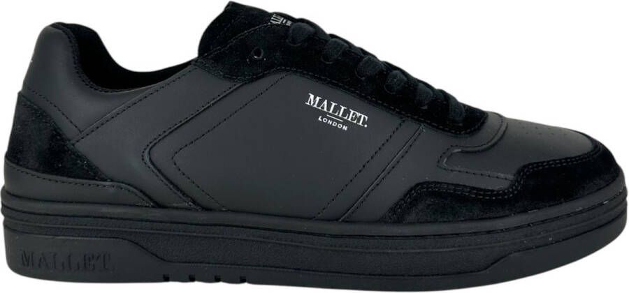 Mallet London Heren Sneakers Zwart TE1080 TPB Barnsley