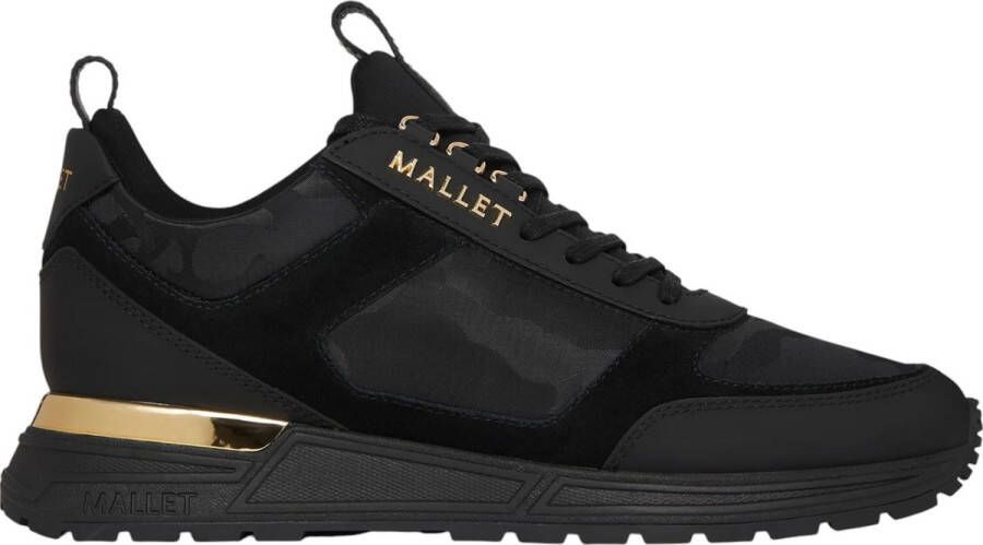 Mallet London Heren Sneakers Zwart TE3018 TPBGCM Diver Lite Camo