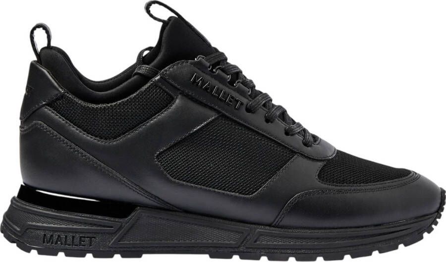 Mallet London Heren Sneakers Zwart TE3018 TPBMSH Diver Lite Mesh