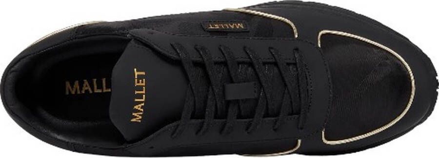 Mallet London Heren Sneakers Zwart Te3050 Tpbgcm Popham