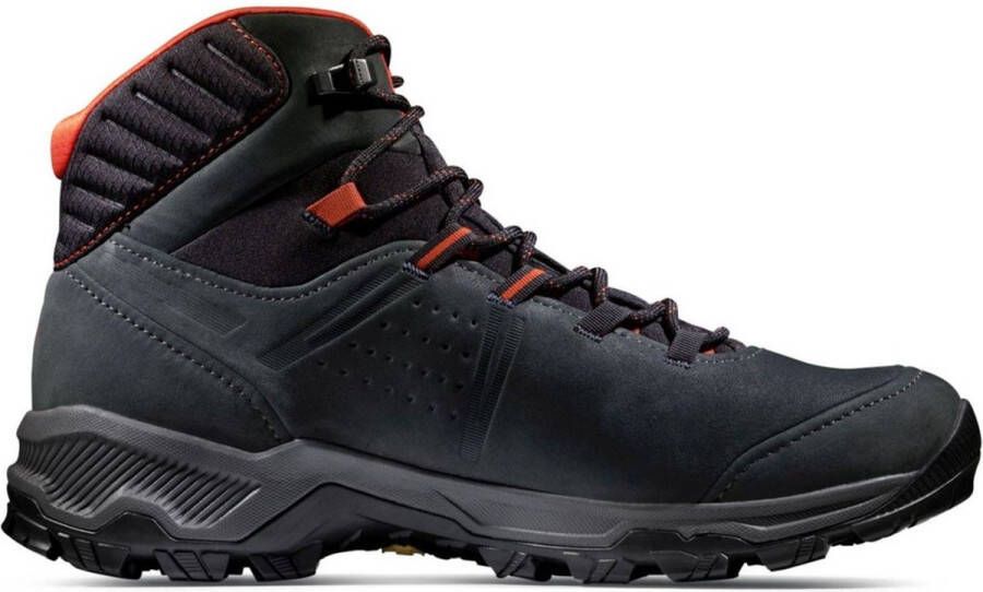 Mammut Mercury IV Mid Goretex Wandelschoenen Dark Titanium Black Heren