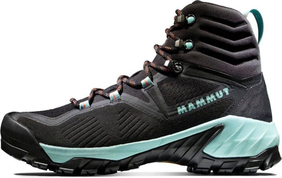 Mammut Sapuen High GTX Wandelschoenen Dames Black Dark Frosty