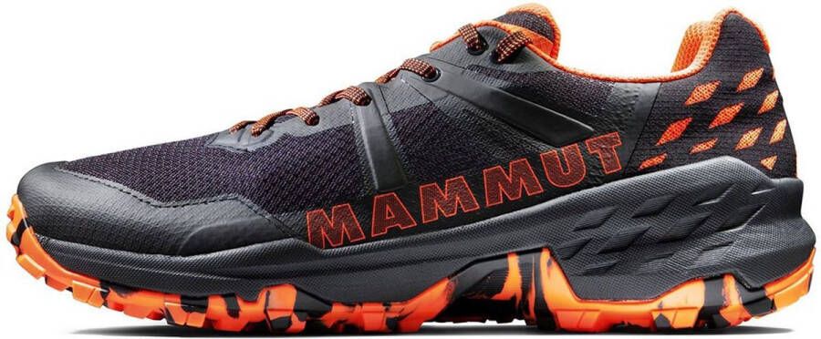 Mammut Sertig II Low Wandelschoenen Heren Black Vibrant Orange