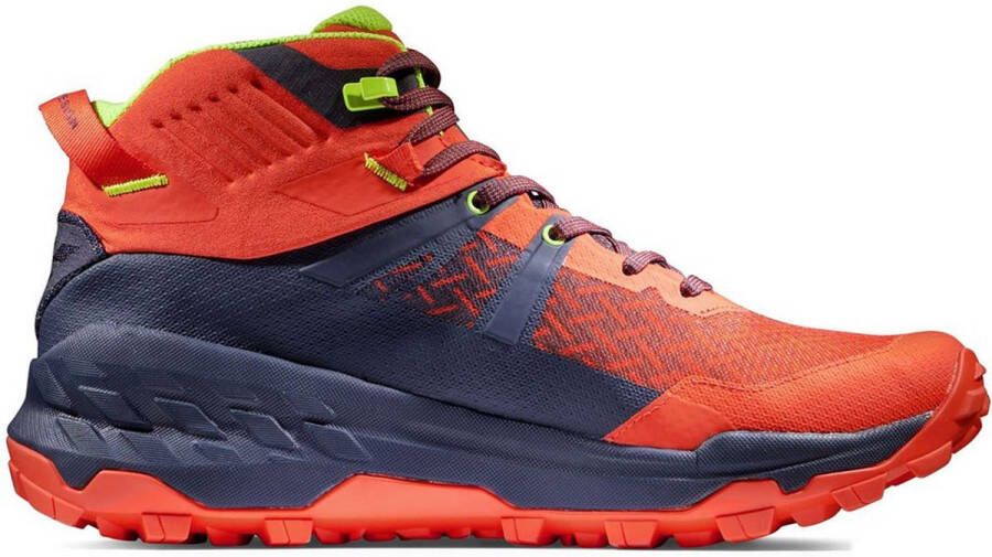 Mammut Sertig II Mid Goretex Wandelschoenen Hot Red Marine Heren