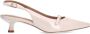 Manfield lakleren slingback pumps beige - Thumbnail 2