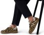 Manfield Dames Beige leopard sneakers - Thumbnail 1