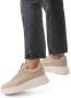 Manfield Dames Beige nubuck sneakers - Thumbnail 1