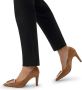 Manfield Dames Beige suède pumps - Thumbnail 2