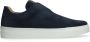 Manfield Dames Blauwe suède loafers - Thumbnail 6