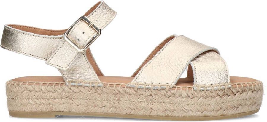 Sandalen outlet met touwzool