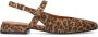 Manfield Dames Leopard suède slingbacks - Thumbnail 2