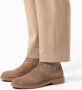 Manfield Heren Beige suède chelsea boots - Thumbnail 2